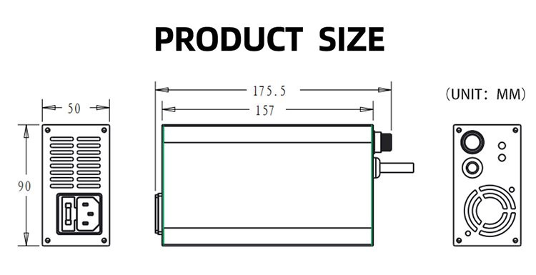 36v lithium ion charger